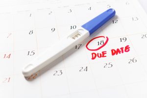 So You Had Unprotected Sex. When Can You Take A Pregnancy Test? 4 pregnancy test on a calendar